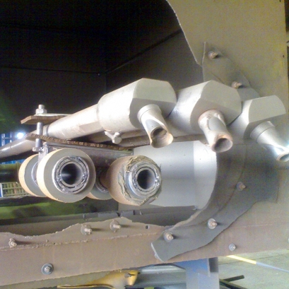 Internal Pipe Air Blast